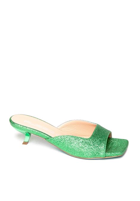 Green alina glitter sandal RUSSO G | ALINA109BRIGHT SUPER-VERDE